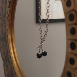 Black cherry necklace🍒